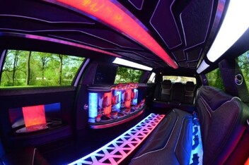 Santa Ana Limousine Inside