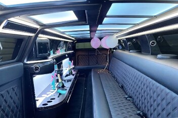 Santa Ana Limousine Interior