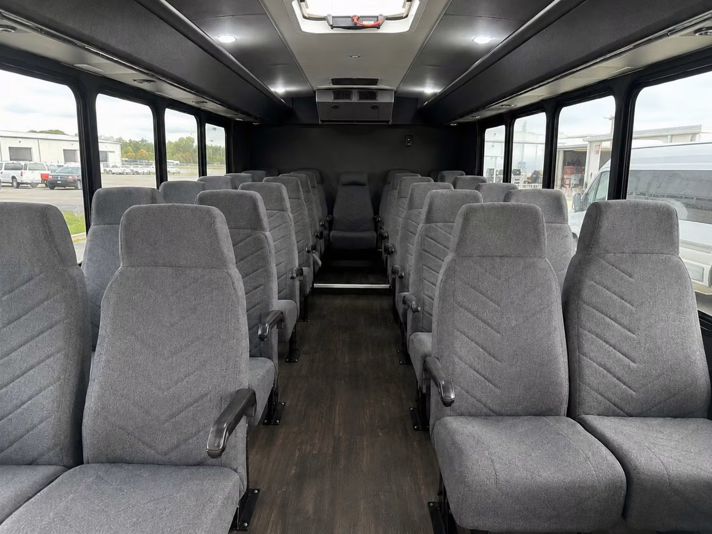 20 passenger minibus inside