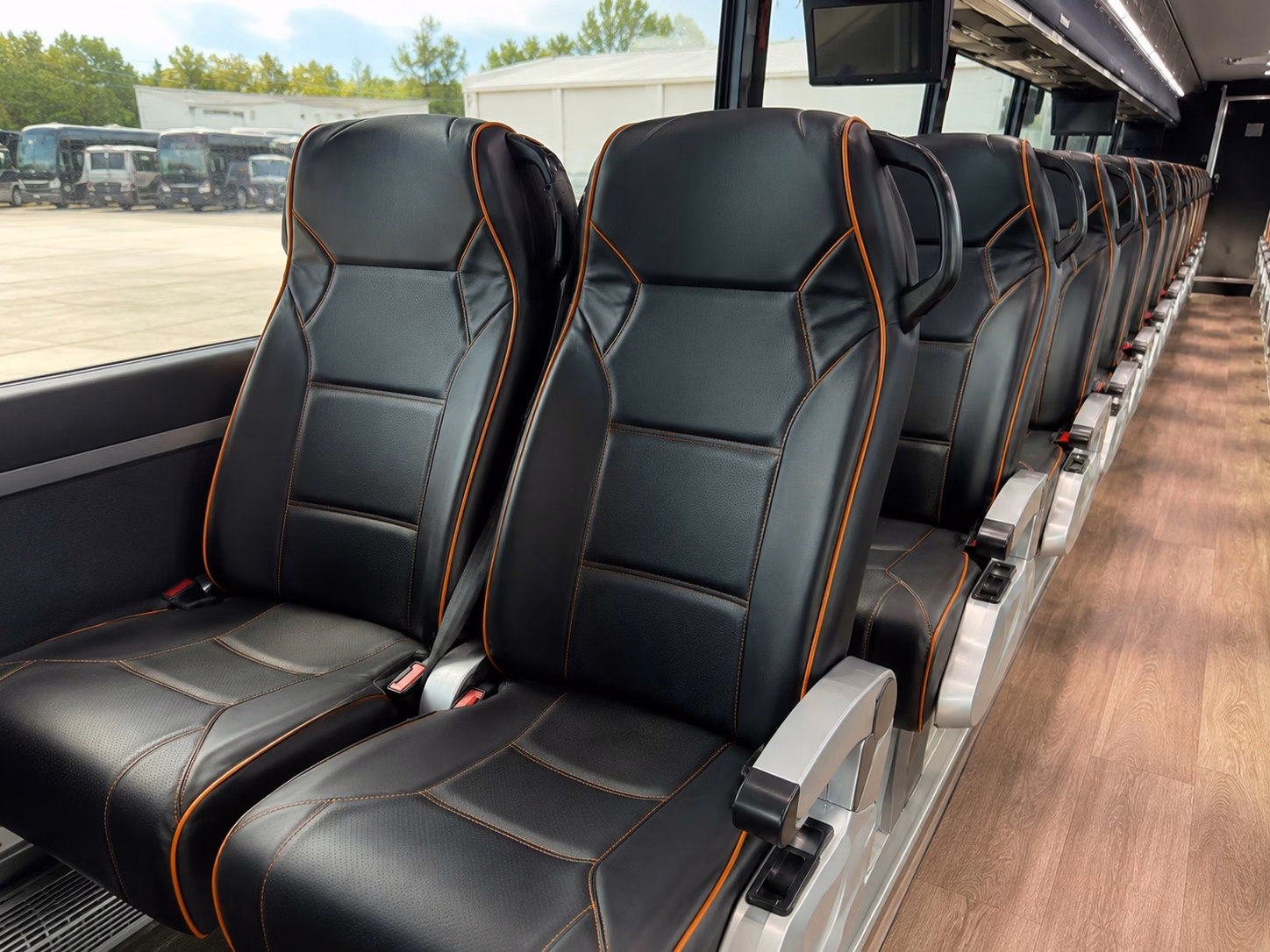 bridal party transportation and getting ready shuttles in santa ana