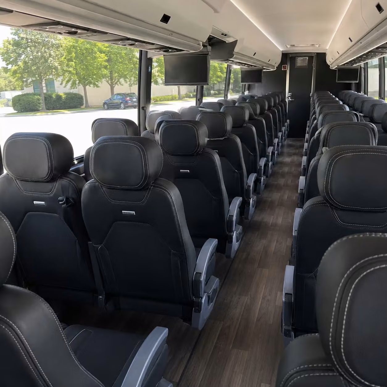 charter bus rentals for santa ana church retreats and mission trips