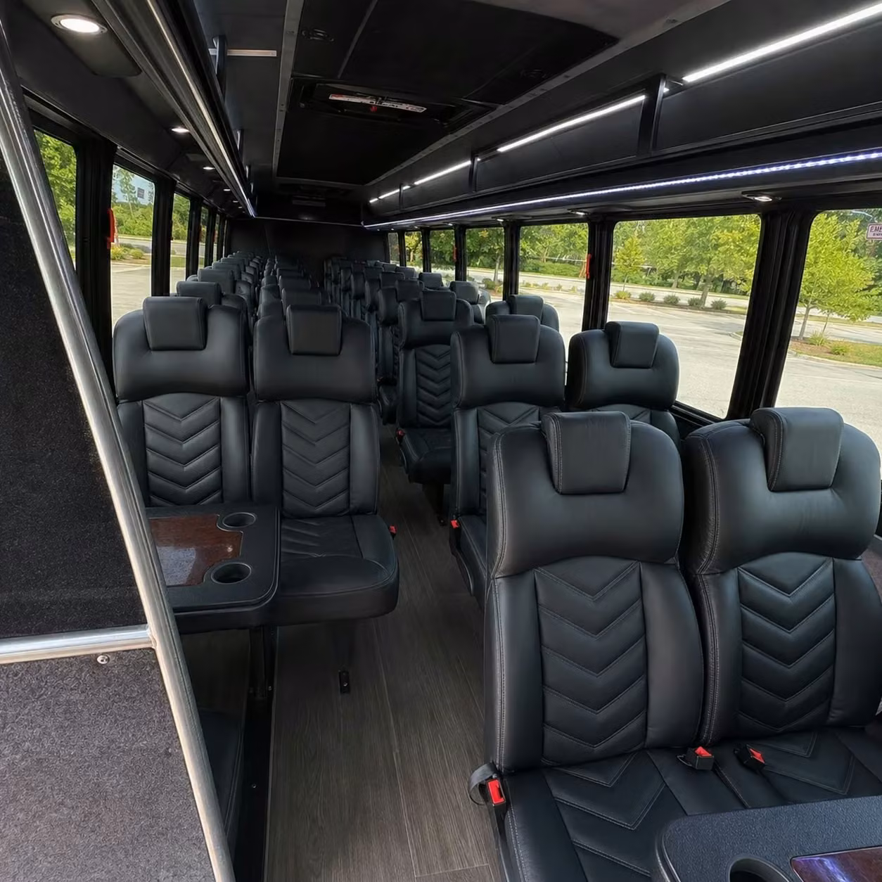 sports team sporting event bus rentals in santa ana